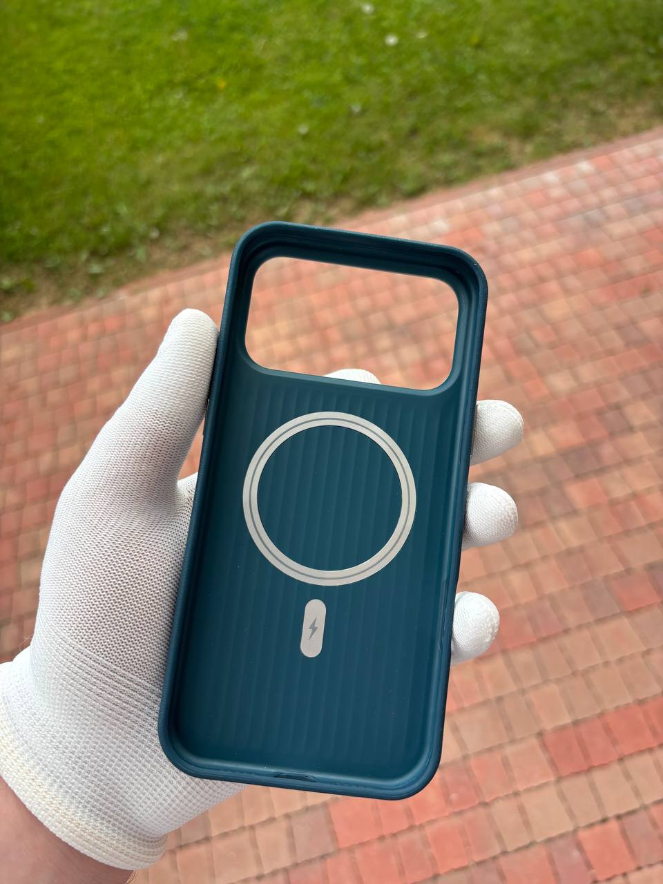 Калъф  Leather  Magsafe IPhone 17 Pro Max