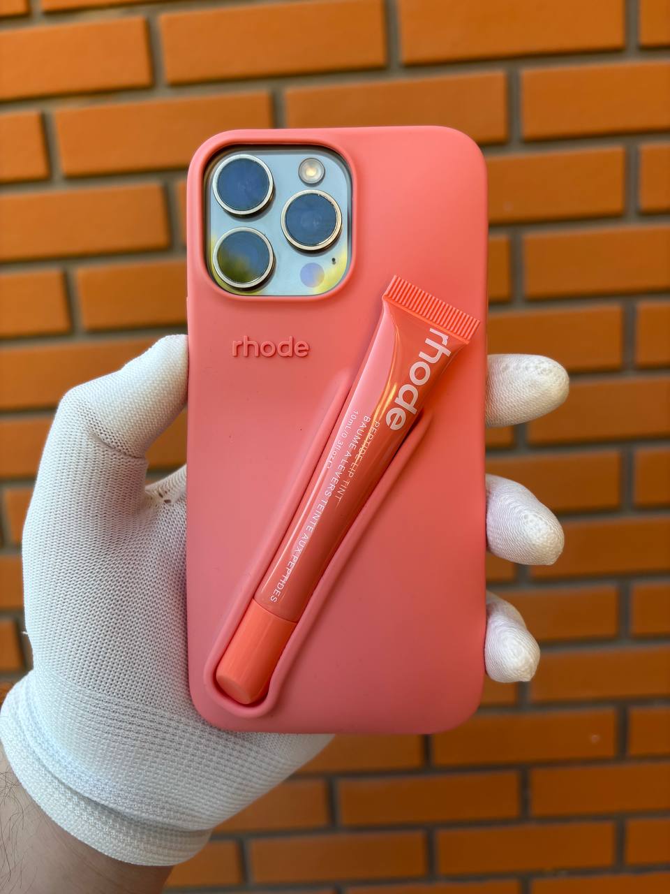 Силиконов калъф Rhode за iPhone 14 / 15 / 16 Pro Max