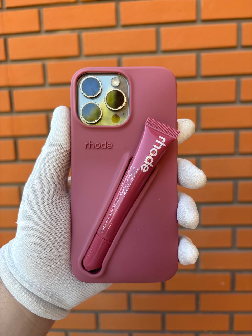 Силиконов калъф Rhode за iPhone 14 / 15 / 16 Pro Max