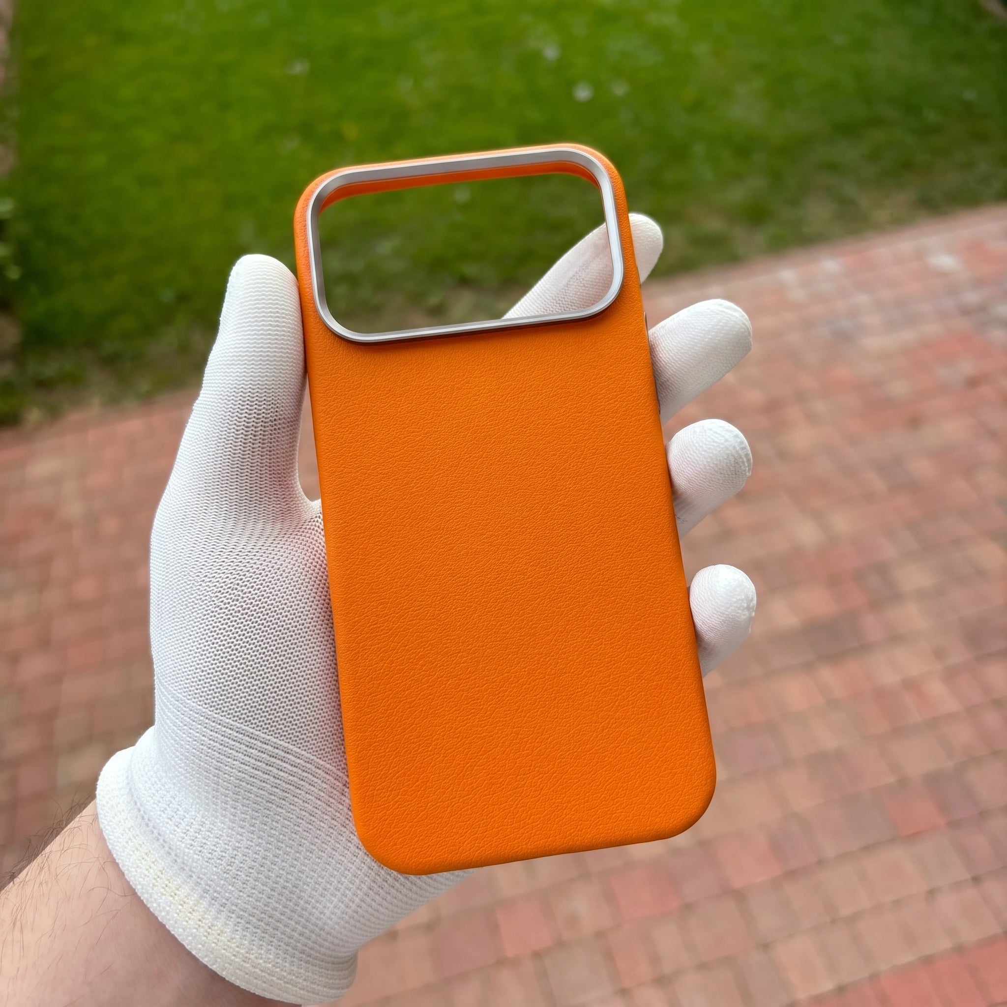 Калъф  Leather  Magsafe IPhone 17 Pro Max
