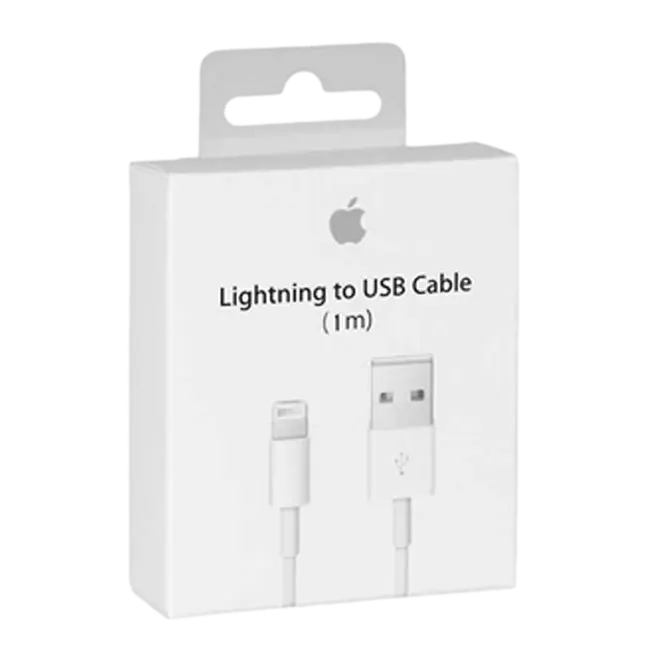 Оригинален кабел USB-A към Lightning 1м (с кутия)