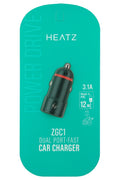 Heatz зарядно за кола 3.1A Dual USB