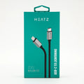 Heatz Dense Metal USB-C to Lightning Cable 27W 1m