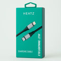 Heatz Metal кабел USB-A към Micro USB 2.4A 1м