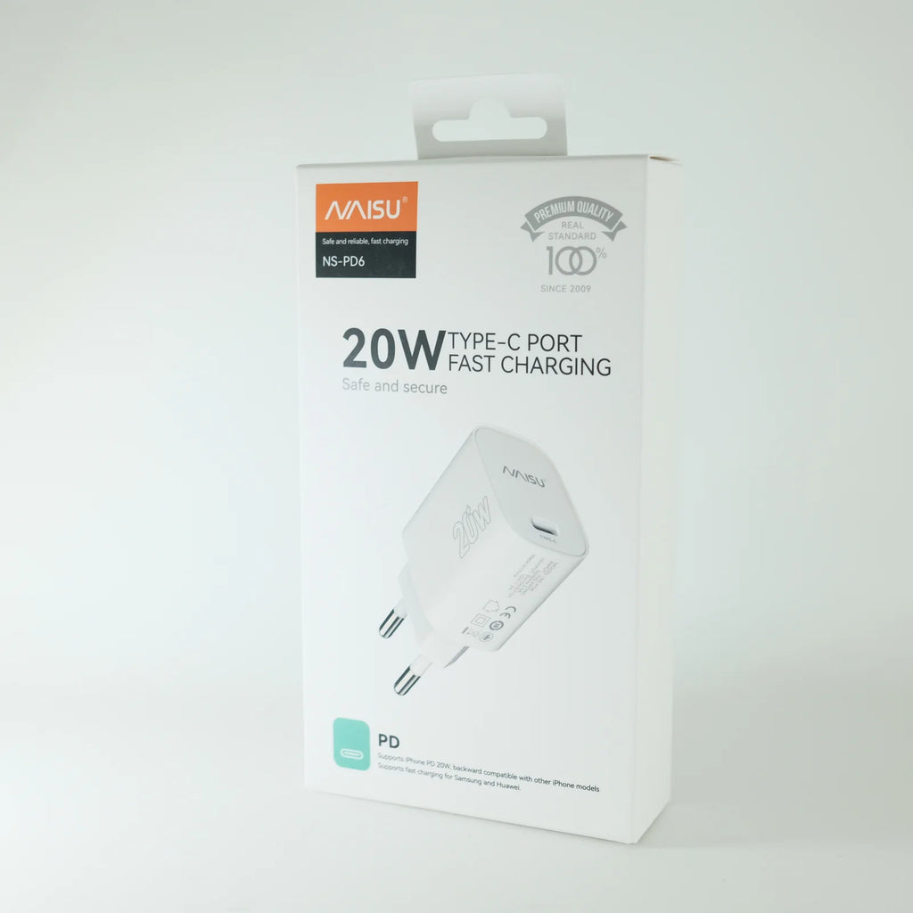 Зарядно NAISU Rapid 20W (USB-C)
