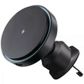 AppCase Light Circle автомобилна стойка с безжично зарядно 15W