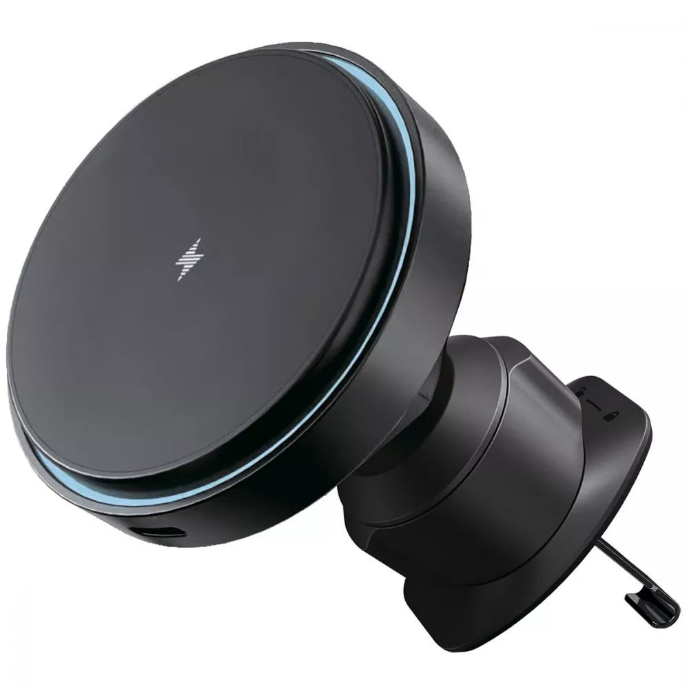 AppCase Light Circle автомобилна стойка с безжично зарядно 15W